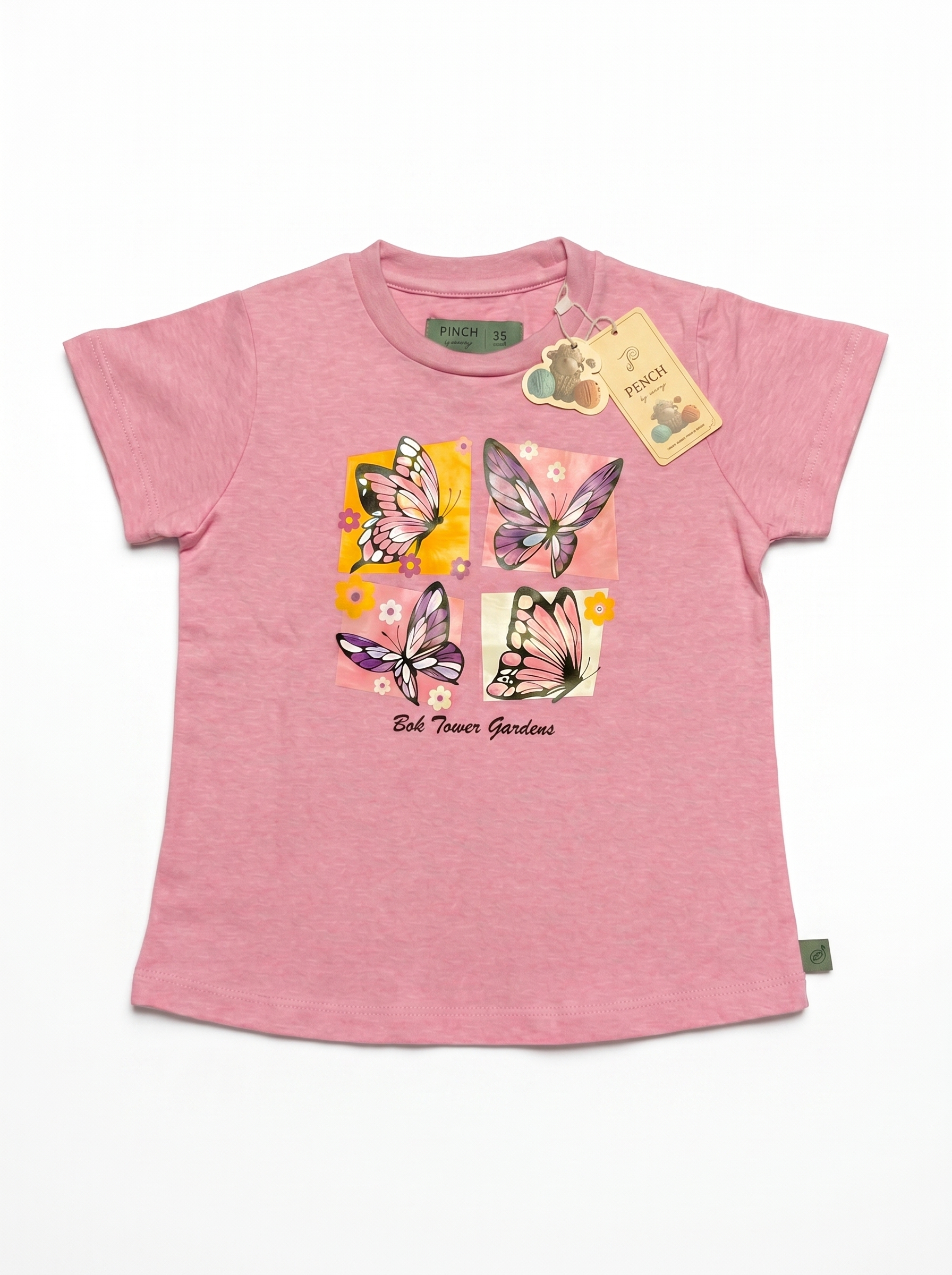 Enchanted Garden Butterfly Graphic Shirt (Girls)